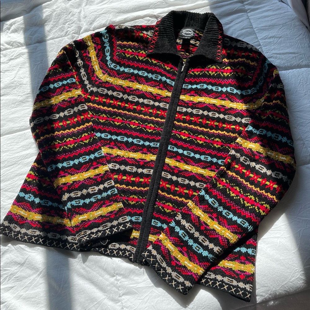 Designers Original Full Zip Multicolored Jacket